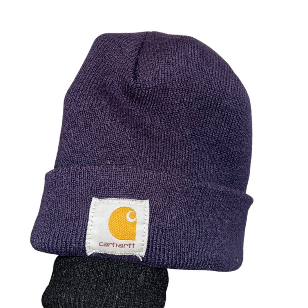 Carhartt Navy Blue Classic Knit Cap Hat